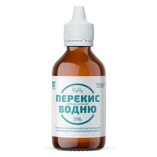 Перекис водню 3% розчин 100 мл