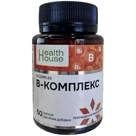 В-комплекс Health House капсулы №50: цены и характеристики
