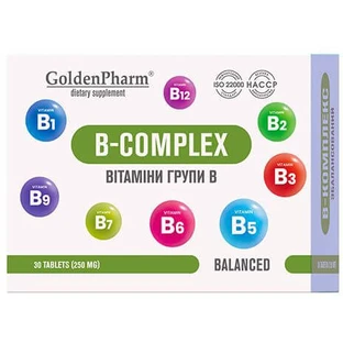 B-комплекс Golden Farm таблетки №30