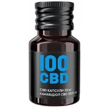 100 CBD-капсулы 30 мг, 1800 мг CBD, мягкие желатиновые №60, в стеклянной банке