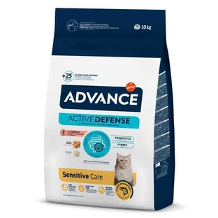 Advance (Едванс) Cat Sensitive Salmon and Rice - Сухий корм з лососем і рисом для котів з чутливим травленням; 10 кг