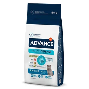 Advance (Едванс) Cat Sterilized Adult Turkey - Сухий корм з індичкою для стерилізованих кішок; 15 кг