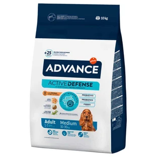 Advance (Эдванс) Dog Adult Medium Chicken - Сухой корм с мясом курицы для взрослых собак средних пород; 10 кг