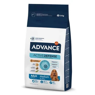 Advance (Эдванс) Dog Adult Medium Chicken - Сухой корм с мясом курицы для взрослых собак средних пород; 14 кг