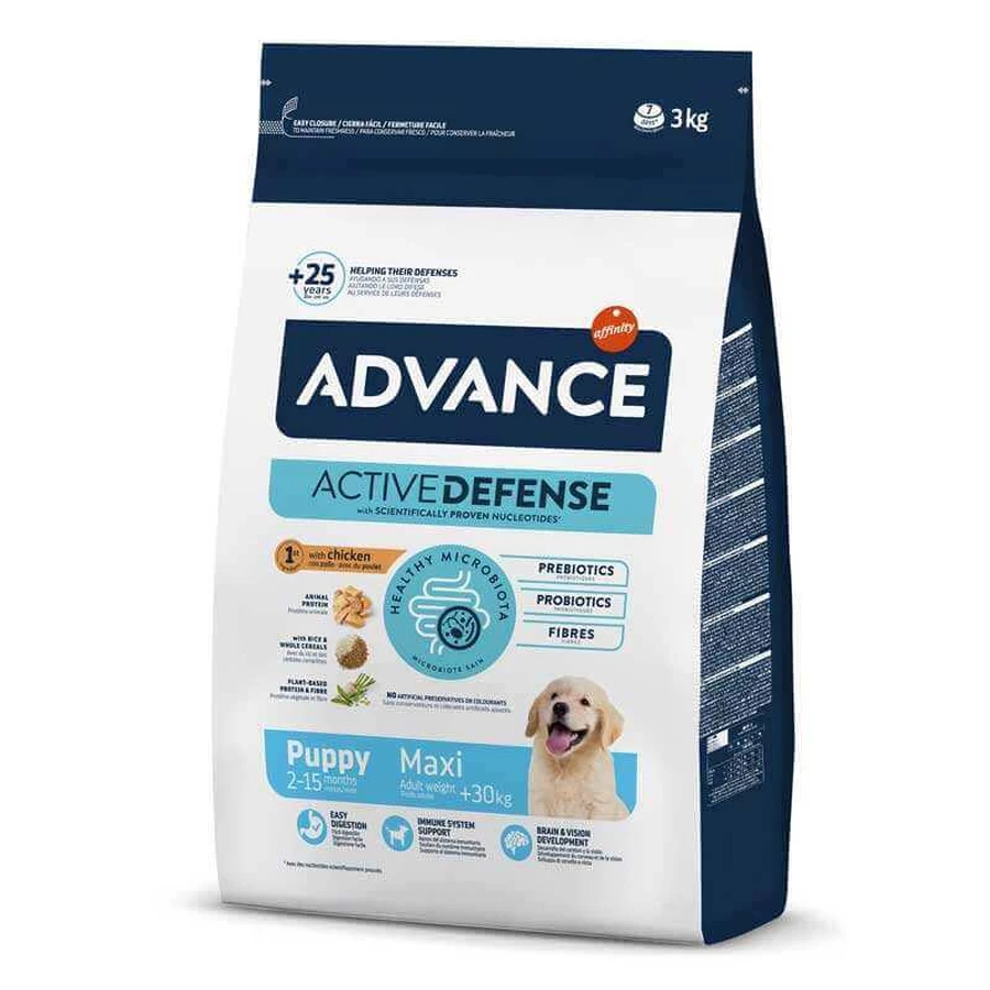 Advance (Едванс) Dog Maxi Puppy Chicken - Сухий корм з куркою для цуценят великих порід; 3 кг Sale1!: ціни та характеристики