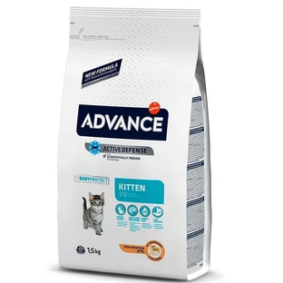 Advance (Едванс) Kitten Chicken - Сухий корм з куркою та рисом для кошенят; 1,5 кг