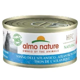 Almo Nature (Альмо Натюр) HFC Natural Adult Cat Atlantic Tuna - Консервированный корм с атлантическим тунцом для взрослых кошек; 70 г