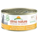 Almo Nature (Альмо Натюр) HFC Natural Adult Cat Chicken Breast - Консервований корм з курячою грудкою для дорослих котів (шматочки в желе); 150 г