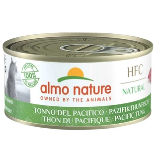 Almo Nature (Альмо Натюр) HFC Natural Adult Cat Pacific Ocean Tuna - Консервированный корм с тихоокеанском тунцом для взрослых кошек; 150 г