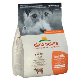 Almo Nature (Альмо Натюр) Holistic Dog Fresh Beef - Сухий корм з яловичиною для собак малих порід; 2 кг