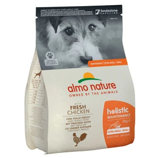 Almo Nature (Альмо Натюр) Holistic Dog Fresh Chicken - Сухой корм с курицей для собак малых пород; 2 кг