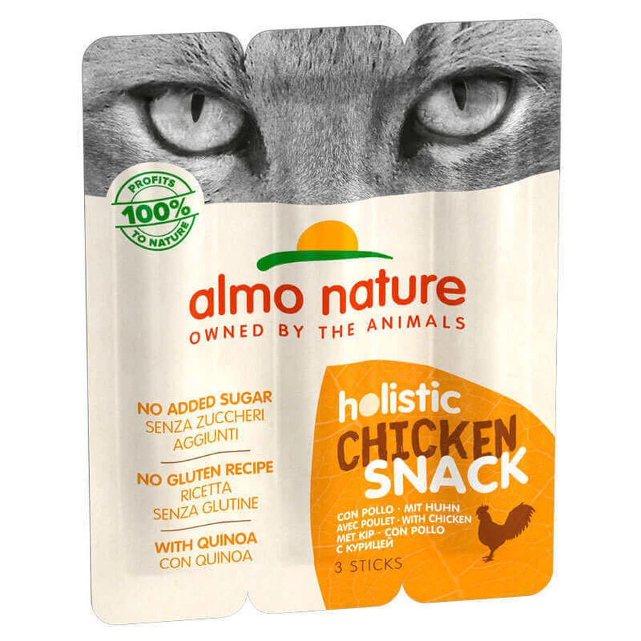 Almo Nature (Альмо Натюр) Holistic Snack - Ласощі Палички жувальні з куркою для котів; 3 шт./уп.: ціни та характеристики