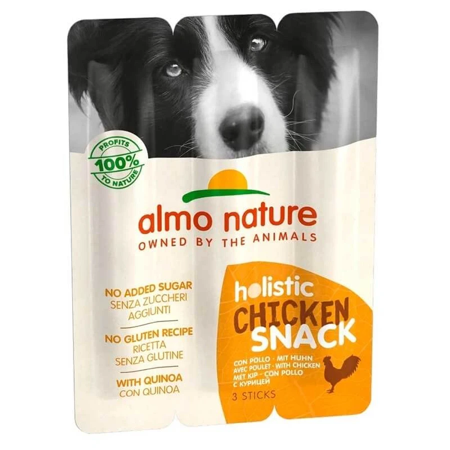 Almo Nature (Альмо Натюр) Holistic Snack - Ласощі Палички жувальні з куркою для собак; 30 г: ціни та характеристики