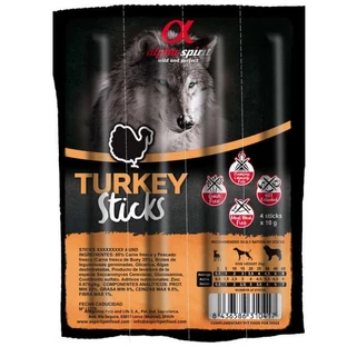 Alpha Spirit (Альфа Спирит) DOG Sticks Turkey - Полувлажное лакомство с индейкой для собак; 40 г