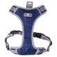 AnimAll Dog Harness - Шлея нейлоновая для собак (синяя); M / 38-64 см (Темно-синий)