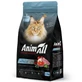 AnimAll Expert Choice - Сухий корм з лососем, білою рибою та свіжою індичкою для котів; 1,5 кг