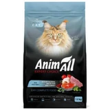 AnimAll Expert Choice - Сухий корм з лососем, білою рибою та свіжою індичкою для котів; 12 кг