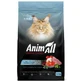 AnimAll Expert Choice - Сухий корм з лососем, білою рибою та свіжою індичкою для котів; 12 кг