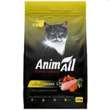 AnimAll Expert Choice - Сухой корм со свежей курицей для котов; 12 кг