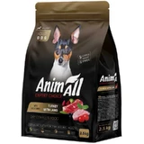 AnimAll Expert Choice - Сухой корм со свежей индейкой и ягненком для собак малых пород; 2,5 кг