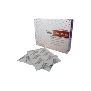 AnimAll VetLine (ЕнімАлл ВетЛайн) FitoLine Gastrolife - Таблетки Гастролайф для комплексного лікування ШКТ для котів та собак; 60 шт./уп.