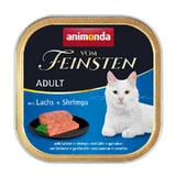 Animonda (Анімонда) Vom Feinsten Adult - Консервований корм у вигляді паштету з лососем і креветками для дорослих котів; 100 г