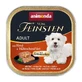 Animonda (Анімонда) Vom Feinsten Adult with Beef chicken filet – Консервований корм з яловичиною та куркою для собак (паштет зі шматочками); 150 г