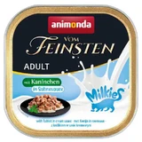 Animonda (Анимонда) Vom Feinsten Adult with rabbit in cream sauce - Влажный корм с кроликом (кусочки в сливочном соусе) для кошек; 100 г