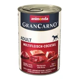 Animonda (Анімонда) Gran Carno Multifleisch pur Adult - Консервований корм мультим'ясний коктейль для дорослих собак (рубане м'ясо); 400 г