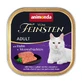 Animonda (Анімонда) Vom Feinsten Adult - Консервований корм у вигляді паштету з куркою і морепродуктами для дорослих котів; 100 г