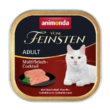 Animonda (Анімонда) Vom Feinsten Adult Multifleisch-Coctail - Консервований корм у вигляді паштету з м'ясним мультикоктейлем для дорослих котів; 100 г