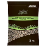 AquaEL (АкваЕль) Natural Aquarium Substrate 1,4-2 mm - Натуральний багатоколірний грунт для акваріума зернистістю 1,4-2 мм; 2 кг
