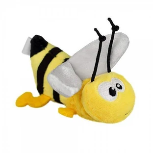 Barksi (Баркси) Bee Sound Toy - Мягкая игрушка Пчелка с датчиком прикосновения и звуковым чипом для котов; 10 см