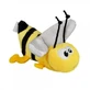 Barksi (Барксі) Bee Sound Toy - М'яка іграшка Бджілка з датчиком дотику та звуковим чіпом для котів; 10 см