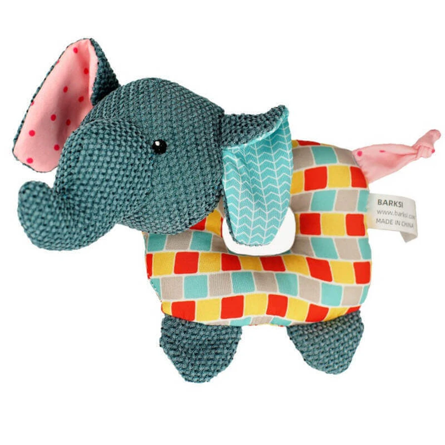 Barksi (Баркси) Elephant Puppy Special - Мягкая игрушка Слон с пищалкой для щенков и собак мелких пород; 18 см: цены и характеристики