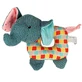 Barksi (Барксі) Elephant Puppy Special - М'яка іграшка Слон із пищалкою для цуценят та собак дрібних порід; 18 см