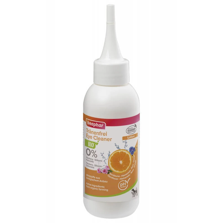 Beaphar (Беафар) Bio Eye Cleaner – Лосьйон для чищення шкіри та шерсті навколо очей котів і собак; 100 мл: ціни та характеристики