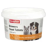 Beaphar (Беафар) Brewers Yeast Tablets - Пищевая добавка Пивные дрожжи с чесноком для кошек и собак; 250 табл.