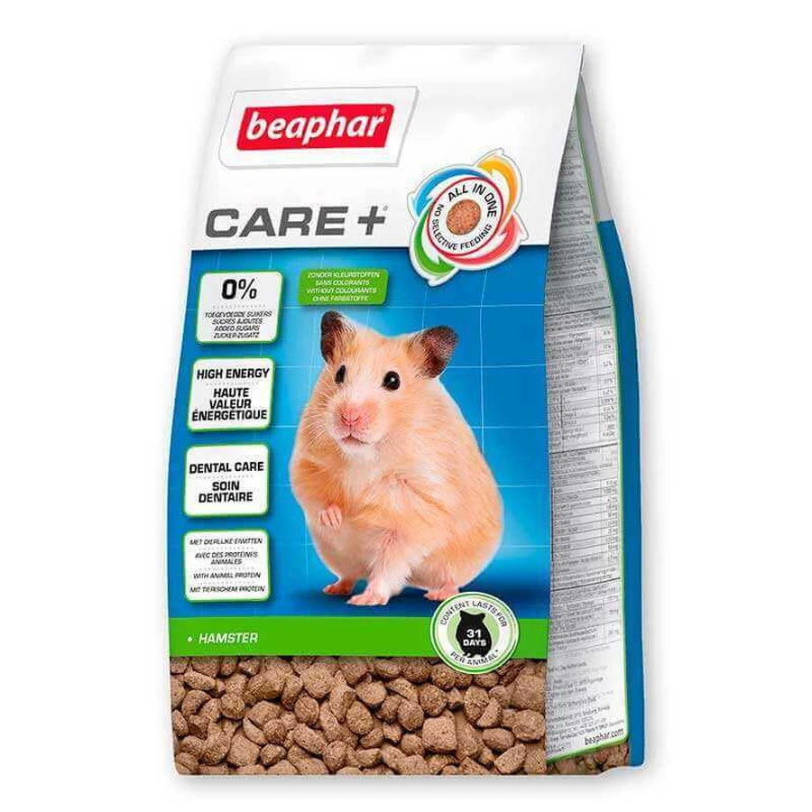 Beaphar (Беафар) Care + Hamster - Повноцінний корм супер преміум класу для хом'яків; 700 г: ціни та характеристики