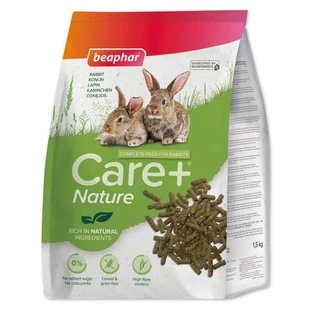 Beaphar (Беафар) Care Nature - Беззерновой полнорационный корм с тимофеевкой для кроликов; 1,25 кг