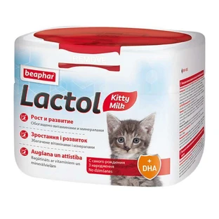 Beaphar (Беафар) Lactol Kitty Milk - Заменитель молока для вскармливания новорожденных котят; 250 г