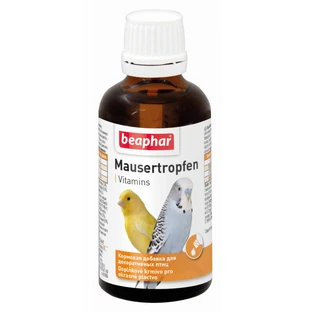Beaphar (Беафар) Mausertropfen Vitamins - Вітамінна добавка для птахів; 50 мл