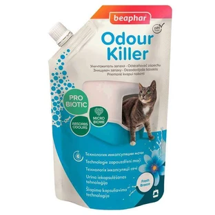 Beaphar (Беафар) Odour Killer - Средство для устранения запаха в кошачьих туалетах; 400 мл