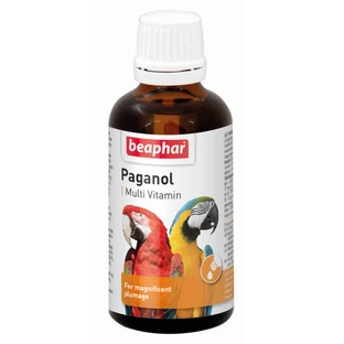 Beaphar (Беафар) Paganol Multi Vitamin - Витамины для укрепления оперения у попугаев; 50 мл