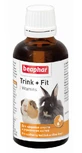 Beaphar (Беафар) Trink + Fit Vitamins - Вітаміни для здоров'я шерсті і зміцнення кісток у кроликів і гризунів; 50 мл