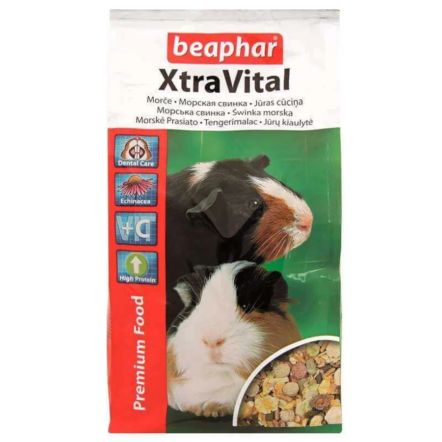 Beaphar (Беафар) Xtra Vital Guinea Pig - Повнораціонний корм преміум-класу для морських свинок; 1 кг: ціни та характеристики