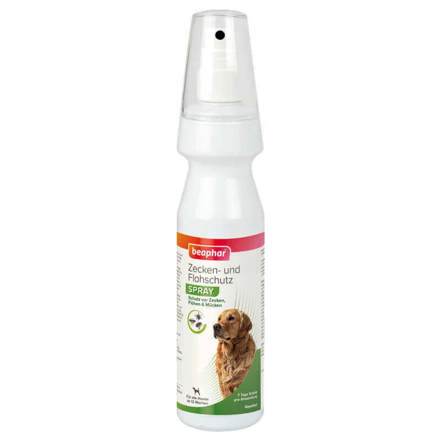 Beaphar (Беафар) Zecken und Flohschutz Spray - Біо спрей від бліх, кліщів та комарів для собак та котів; 150 мл: ціни та характеристики