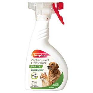 Beaphar (Беафар) Zecken und Flohschutz Spray - Спрей от блох и клещей для собак и щенков; 400 мл