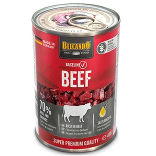 Belcando Baseline Beef - Консервований корм з яловичиною для дорослих собак; 400 г