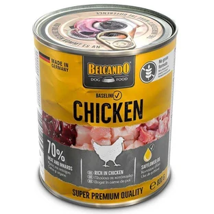 Belcando Baseline Chicken - Консервований корм з куркою для дорослих собак; 800 г
